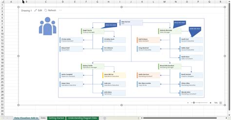 View, create, and edit a diagram in Visio for the web .